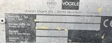 VOEGELE Super 1803-2 wheeled asphalt placer