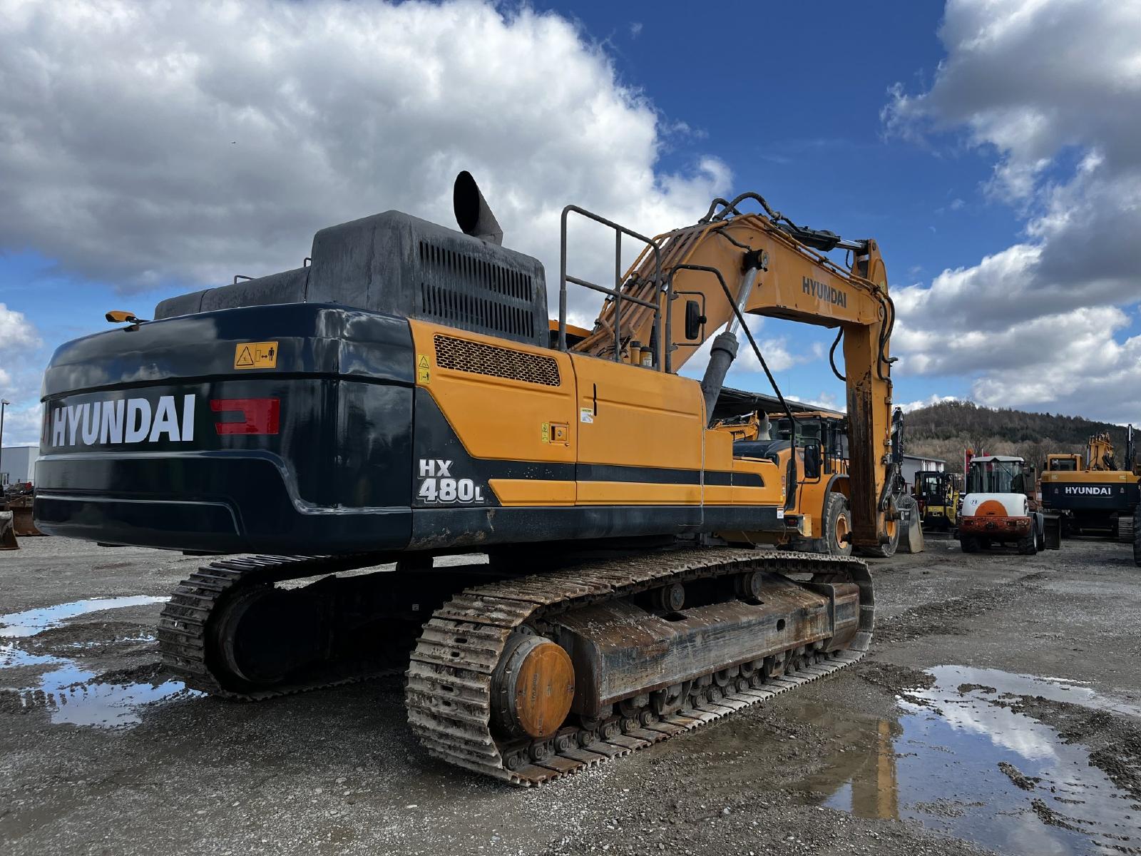 HYUNDAI HX480AL crawler excavator