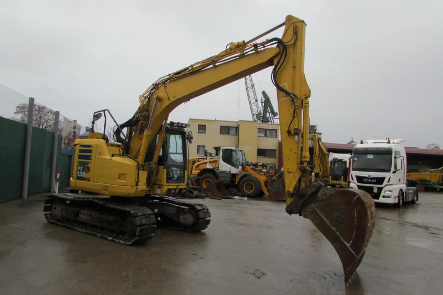 KOMATSU PC138US-11 crawler excavator