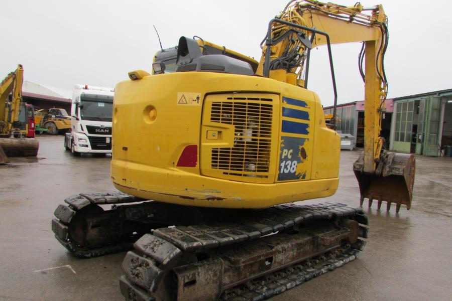 KOMATSU PC138US-11 crawler excavator