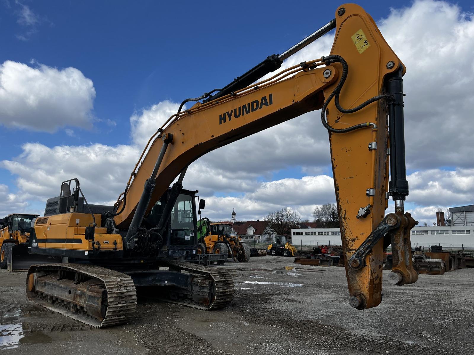 HYUNDAI HX480AL crawler excavator