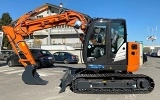 HITACHI ZX85US-6 crawler excavator