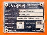 DOOSAN DX140LCR-3 crawler excavator