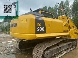KOMATSU PC200 crawler excavator