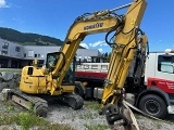 KOMATSU PC88MR-8 crawler excavator