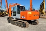 HITACHI EX 100 crawler excavator