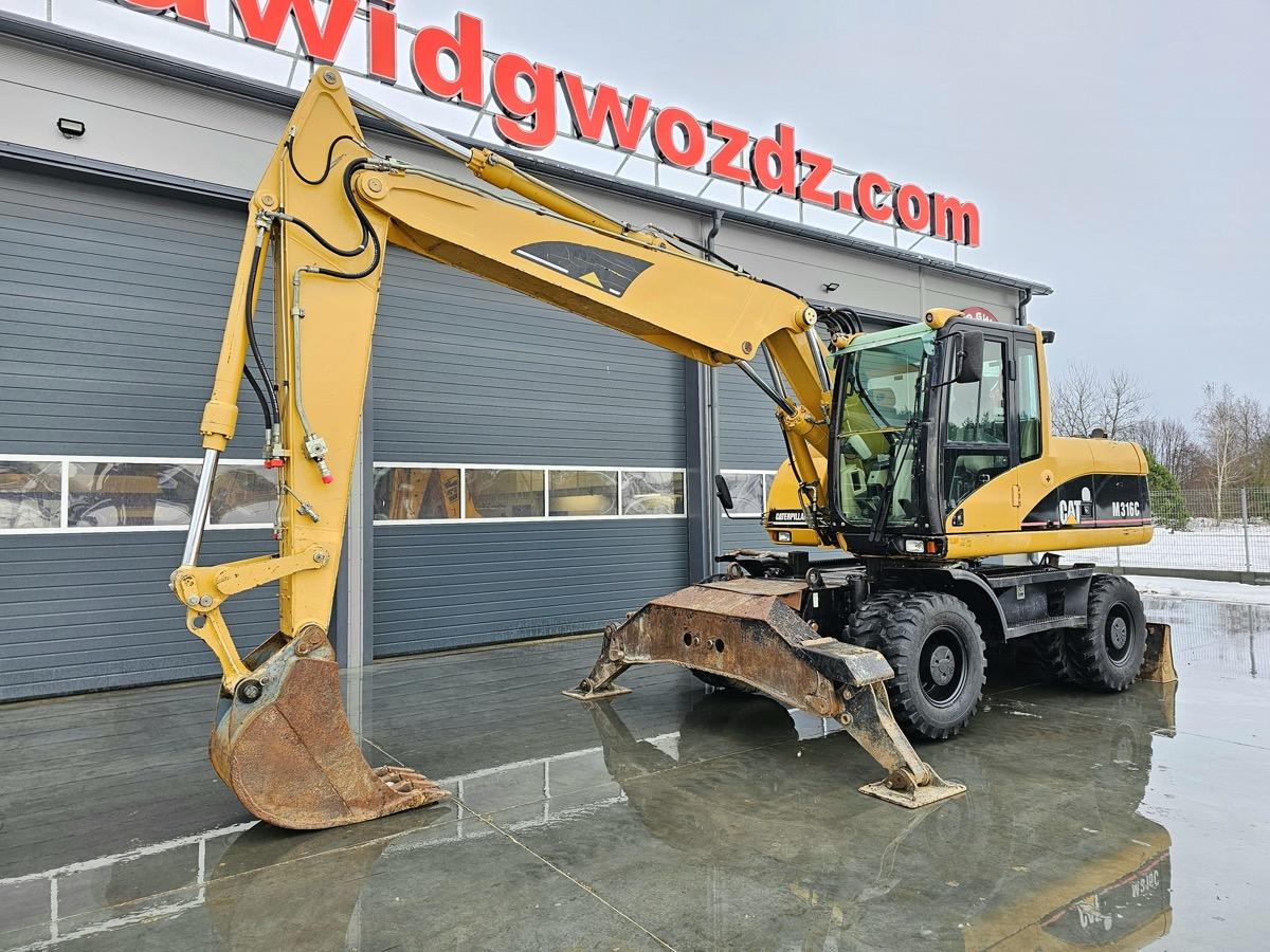 CATERPILLAR M316C wheel-type excavator