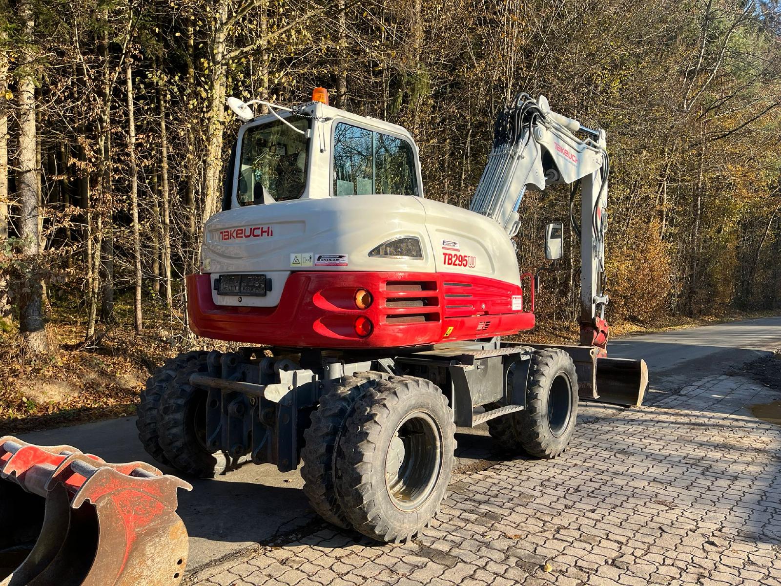 TAKEUCHI TB 295W wheel-type excavator