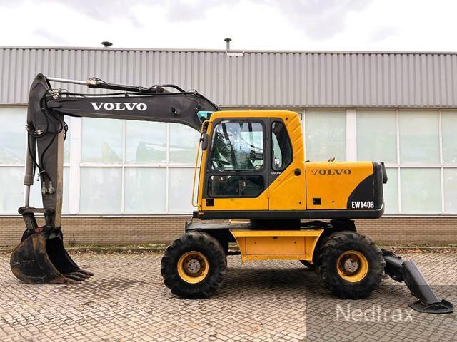 VOLVO EW140B wheel-type excavator