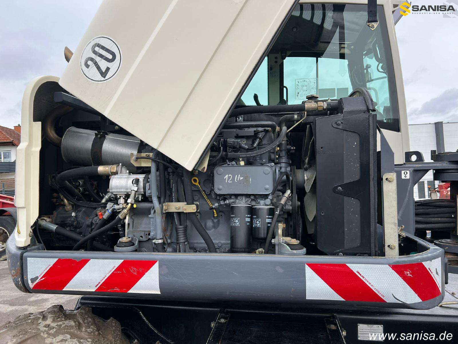 TEREX TW 85 wheel-type excavator