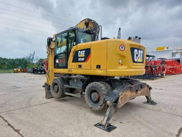 CATERPILLAR M316F wheel-type excavator