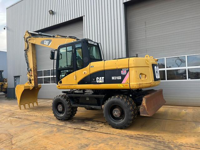 CATERPILLAR M316D wheel-type excavator