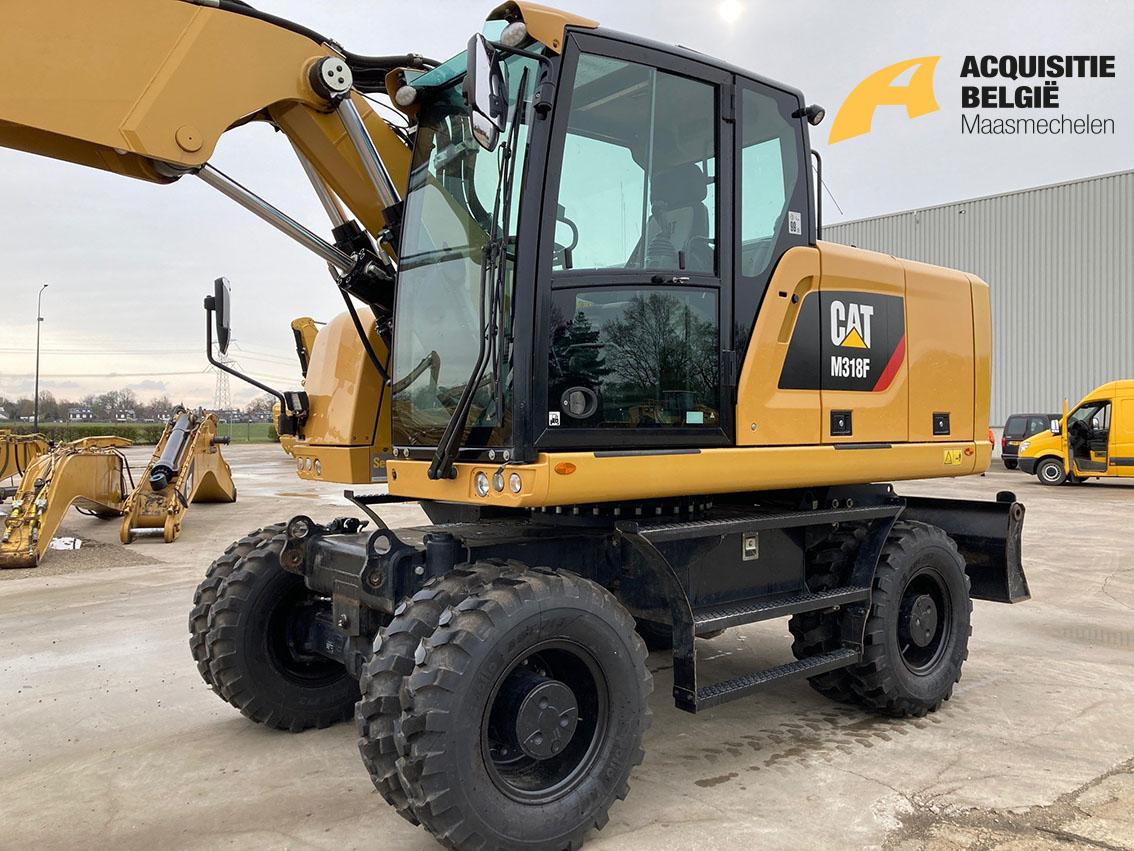 CATERPILLAR M318F wheel-type excavator