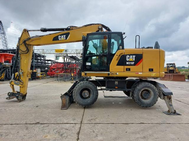 CATERPILLAR M316F wheel-type excavator