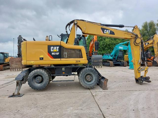 CATERPILLAR M316F wheel-type excavator