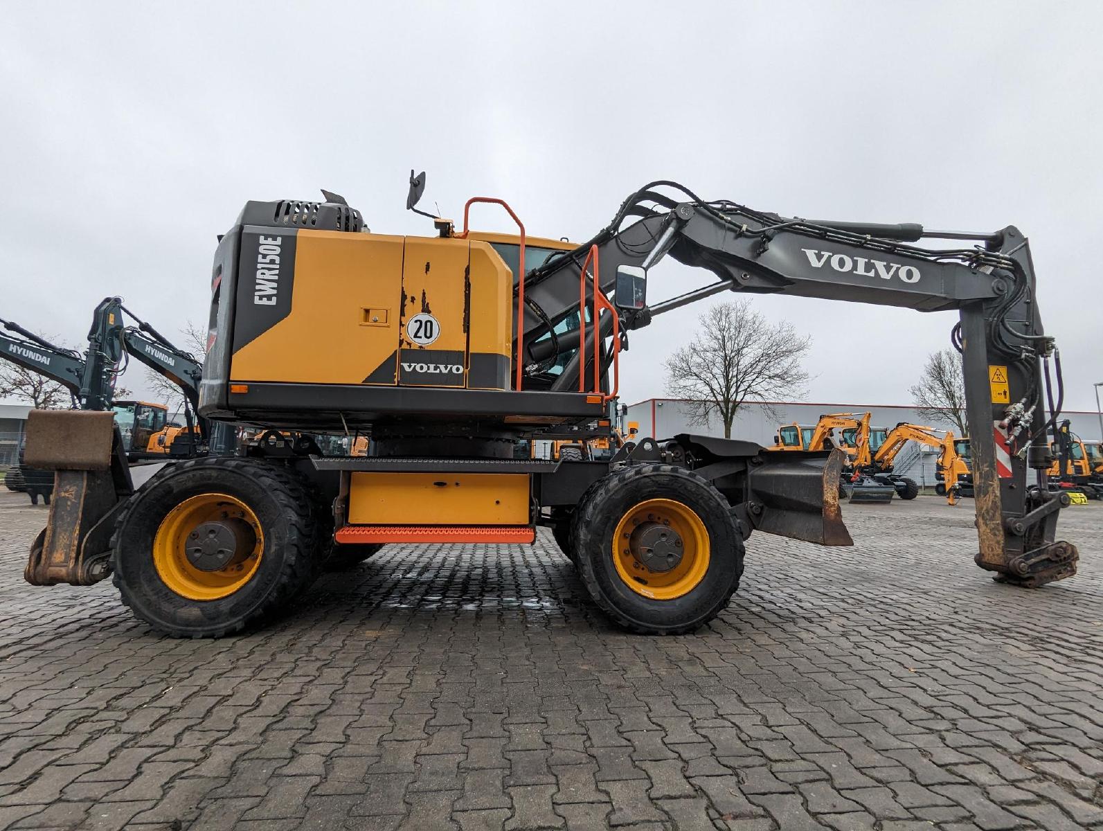 VOLVO EWR150E wheel-type excavator