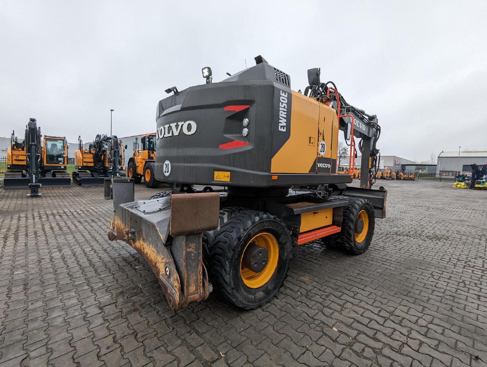 VOLVO EWR150E wheel-type excavator