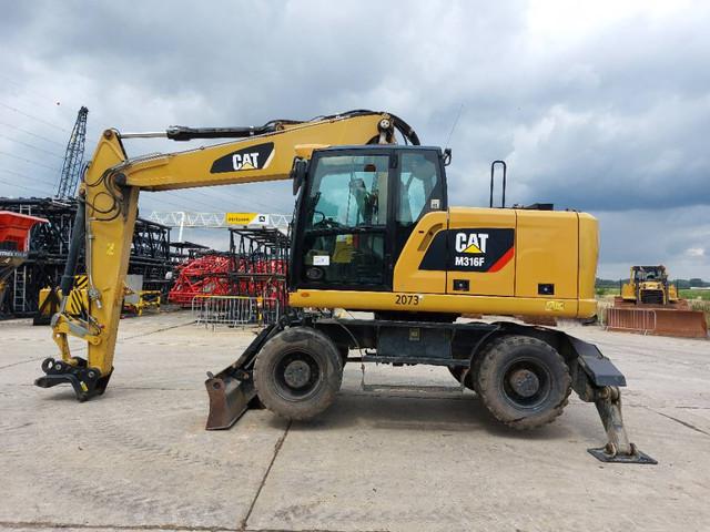 CATERPILLAR M316F wheel-type excavator