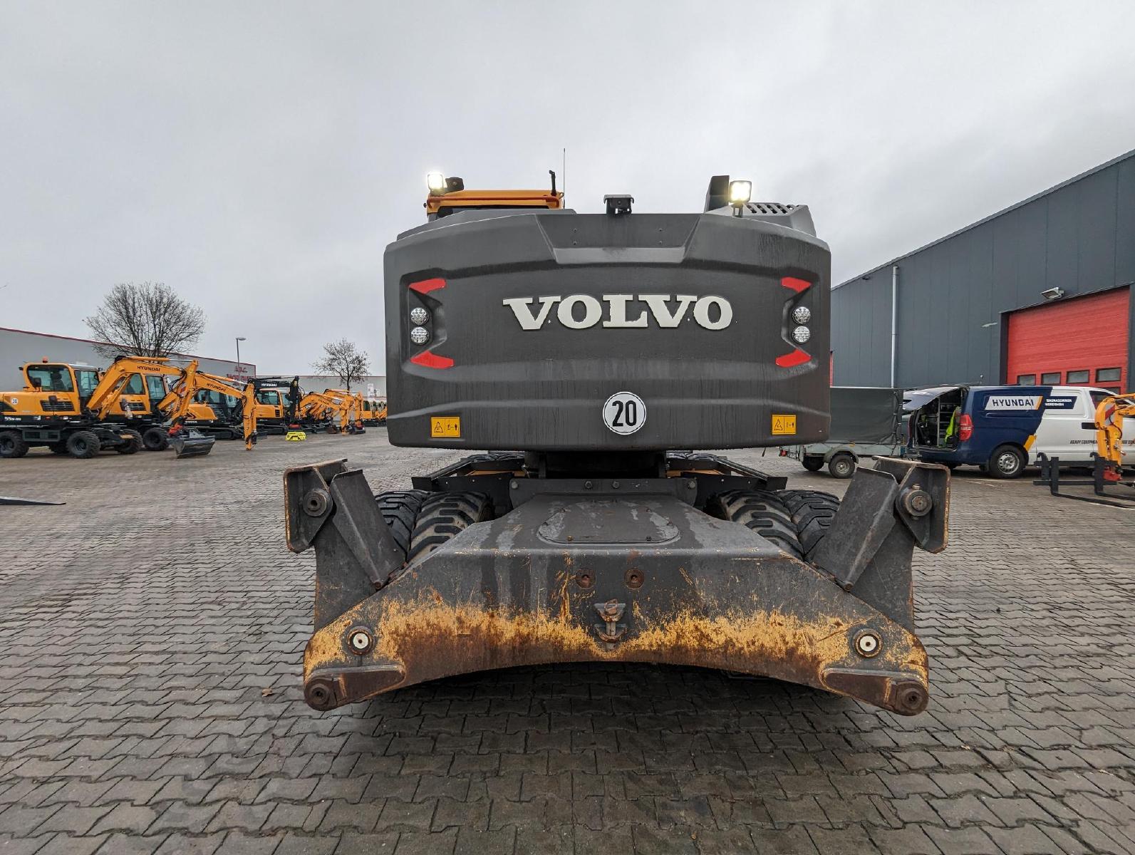 VOLVO EWR150E wheel-type excavator