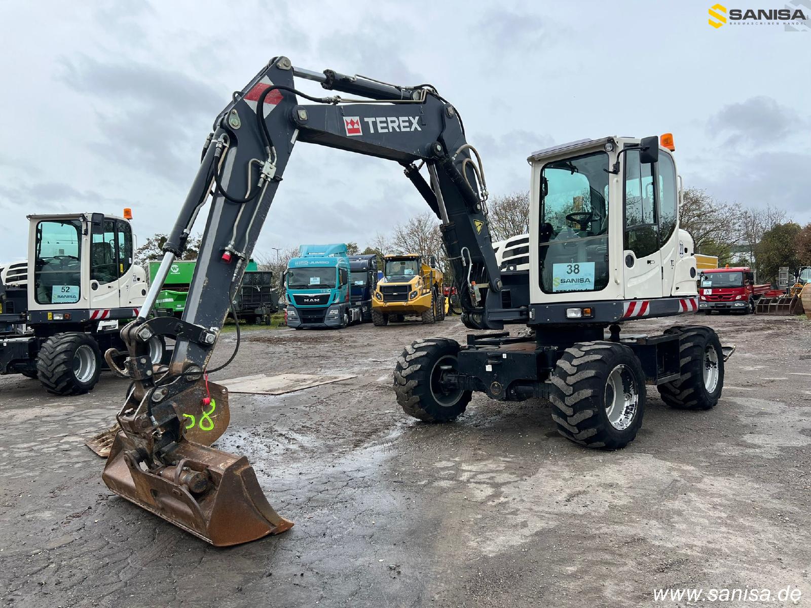 TEREX TW 85 wheel-type excavator