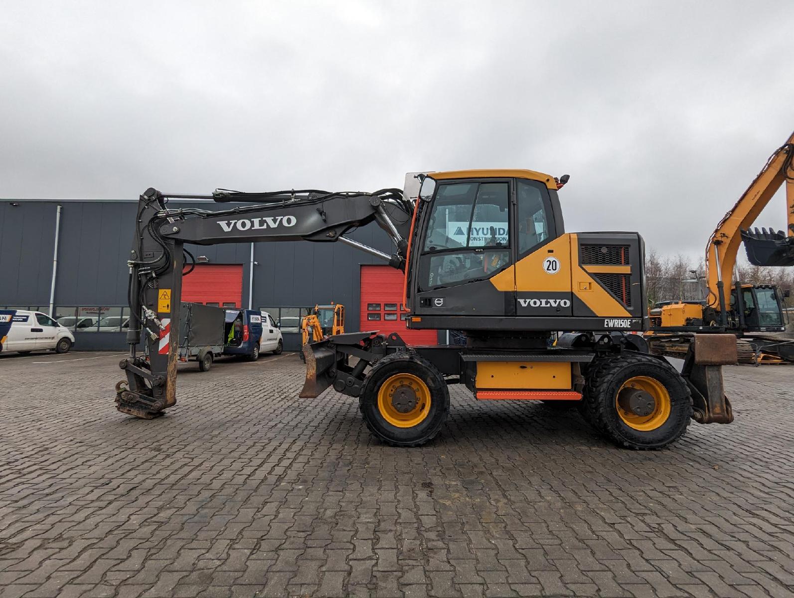 VOLVO EWR150E wheel-type excavator