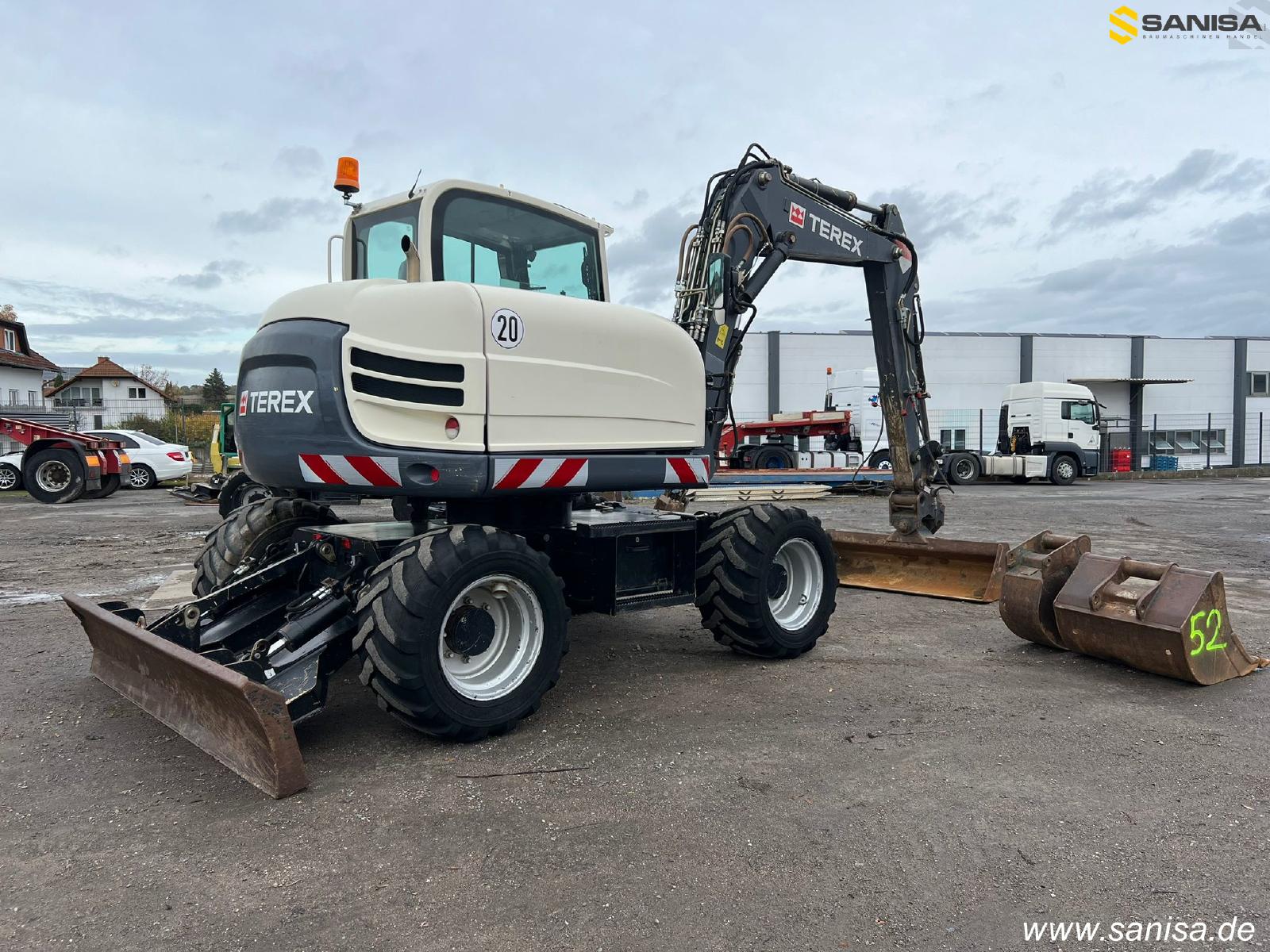 TEREX TW 85 wheel-type excavator