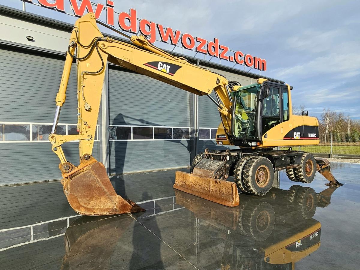 CATERPILLAR M316C wheel-type excavator