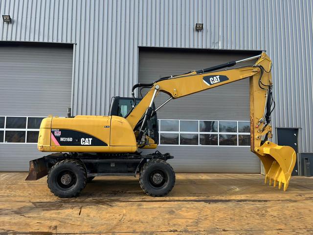 CATERPILLAR M316D wheel-type excavator