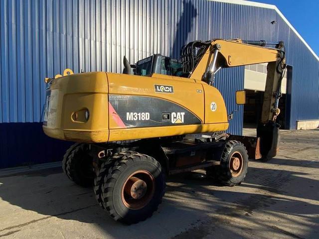 CATERPILLAR M318D wheel-type excavator