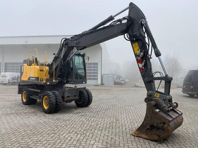 VOLVO EW160E wheel-type excavator