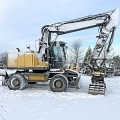 VOLVO EW160C wheel-type excavator