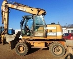 CASE WX 165 wheel-type excavator