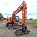 HITACHI EX 165 W wheel-type excavator