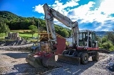 TAKEUCHI TB 1160 W wheel-type excavator