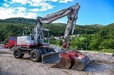 TAKEUCHI TB 1160 W wheel-type excavator