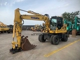 KOMATSU PW148-10 wheel-type excavator