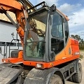 DOOSAN DX 140 W wheel-type excavator