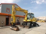 KOMATSU PW160-7 wheel-type excavator