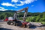 TAKEUCHI TB 1160 W wheel-type excavator