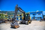 VOLVO EW160C wheel-type excavator