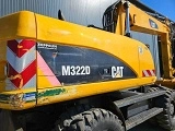 CATERPILLAR M322D wheel-type excavator