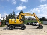 KOMATSU PW160-8 wheel-type excavator