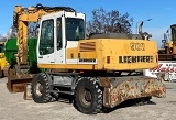 LIEBHERR A 900 B Litronic wheel-type excavator