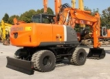 HITACHI ZX 140 W 3 wheel-type excavator