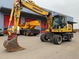 KOMATSU PW160-8 wheel-type excavator