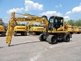 KOMATSU PW148-11 wheel-type excavator