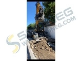 JCB Hydradig 110W wheel-type excavator