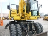 KOMATSU PW160-7 wheel-type excavator