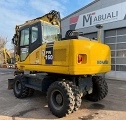 KOMATSU PW160-7 wheel-type excavator