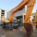 HYUNDAI R 210 W 9 wheel-type excavator